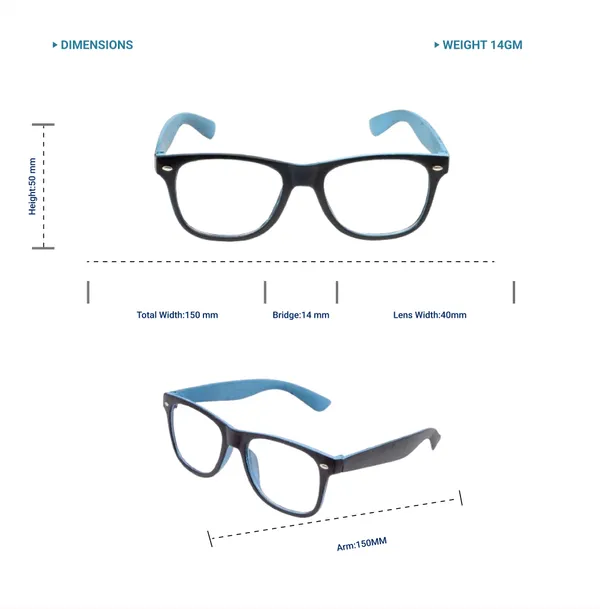 Black_&_Sky_Blue_Wayfarer_Shape_Tr_Full_Rim_Frames_Lightweight_Eyeframes_And_Eyewear_For_Unisex_|_Blue_Ray_Zero_Power
