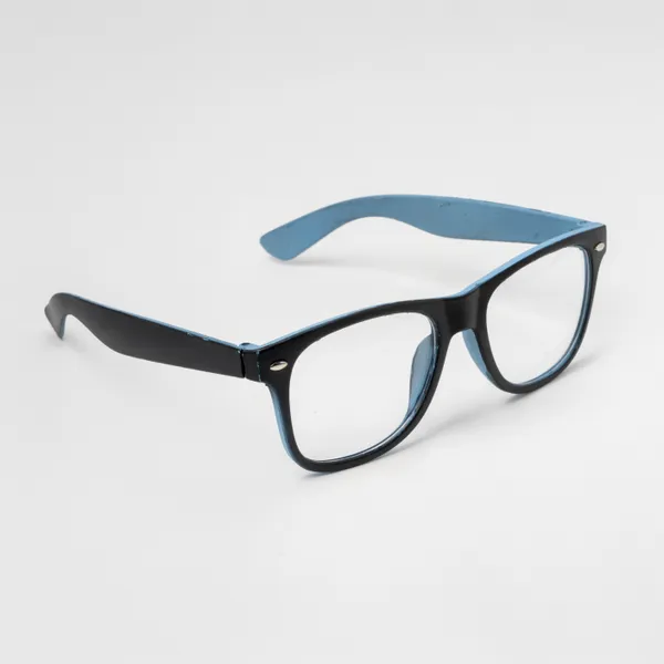 Black_&_Sky_Blue_Wayfarer_Shape_Tr_Full_Rim_Frames_Lightweight_Eyeframes_And_Eyewear_For_Unisex_|_Blue_Ray_Zero_Power