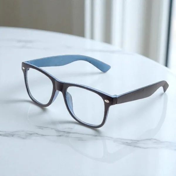 Black_&_Sky_Blue_Wayfarer_Shape_Tr_Full_Rim_Frames_Lightweight_Eyeframes_And_Eyewear_For_Unisex_|_Blue_Ray_Zero_Power