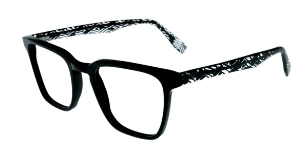 Black_&_White_Wayfarer_Shaped_Premium_Acetate_Full_Rim_Lightweight_Premium_Eye_Frames_For_Unisex_|_Blue_Ray_Zero_Power