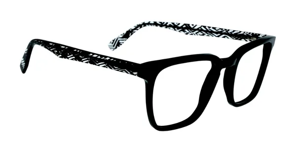 Black_&_White_Wayfarer_Shaped_Premium_Acetate_Full_Rim_Lightweight_Premium_Eye_Frames_For_Unisex_|_Blue_Ray_Zero_Power