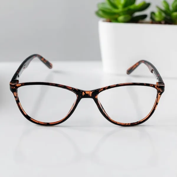 Brown_&_Black_Cat_Eye_Shape_Tr_Full_Rim_Frames_For_Girls_Lightweight_Eyeframes_And_Eyewear_For_Unisex_|_Blue_Ray_Zero_Power