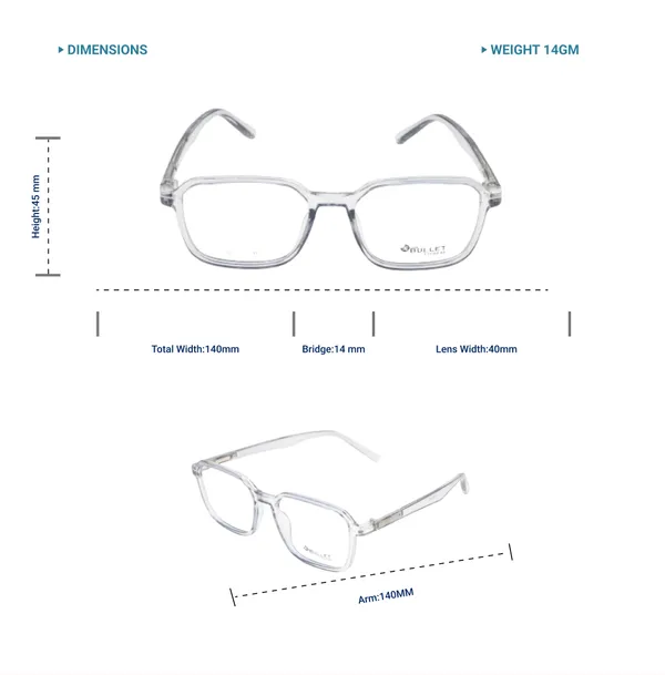 Transparent_&_Gray_Tr_Full_Rim_Mat_Finish_Eye_Frames_For_Unisex_|_Blue_Ray_Zero_Power