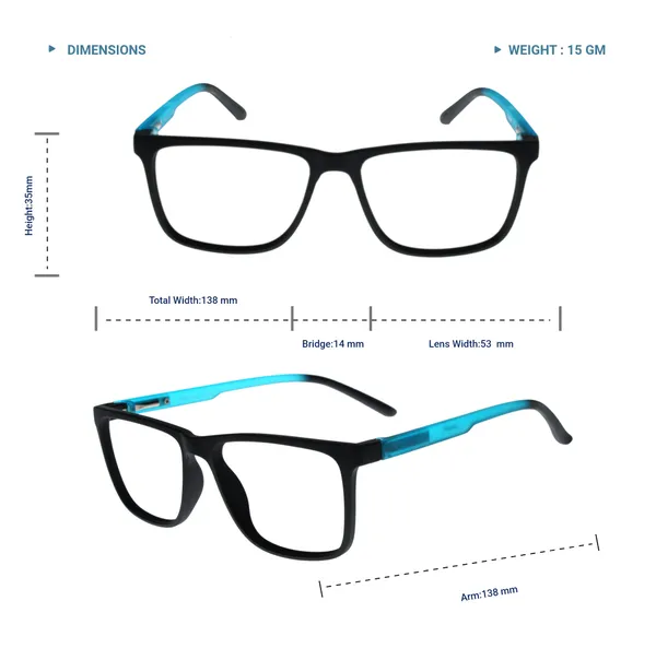 Black_&_Sky_Blue_Square_Shape_Tr_Full_Rim_Frames_Lightweight_Eyeframes_And_Eyewear_For_Unisex_|_Blue_Ray_Zero_Power