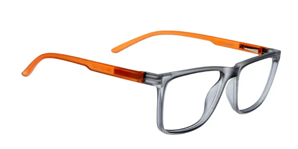 Grey_&_Transparent_&_Orange_Square_Shape_Tr_Full_Rim_Frames_Lightweight_Eyeframes_And_Eyewear_For_Unisex_|_Blue_Ray_Zero_Power