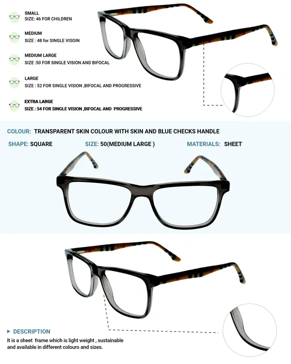 Transparent_Blue_Square_Shaped_Premium_Acetate_Full_Rim_Lightweight_Premium_Eye_Frames_For_Unisex_|_Blue_Ray_Zero_Power