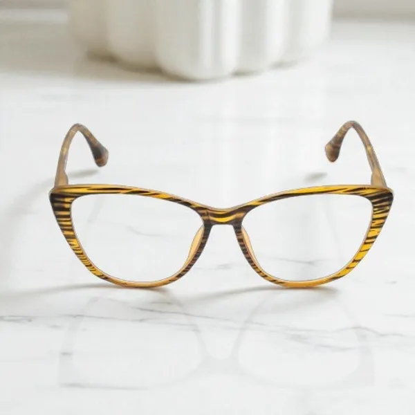 Brown_&_Yellow_Tr_Full_Rim_Mat_Finish_Eye_Frames_For_Unisex_|_Blue_Ray_Zero_Power