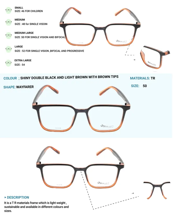 Black_&_Light_Brown_Tr_Full_Rim_Glossy_Finished_Leopard_Print_Eye_Frames_For_Unisex_|_Blue_Ray_Zero_Power