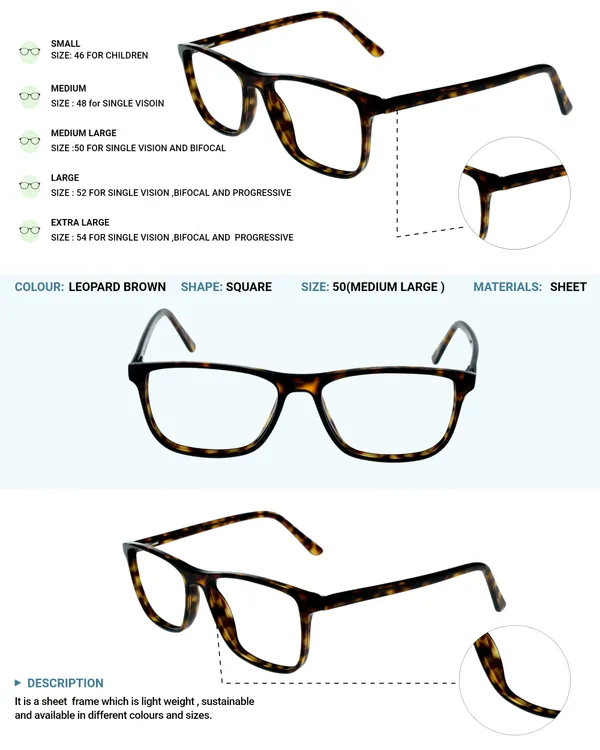 Leopard_Brown_Square_Shaped_Premium_Acetate_Full_Rim_Lightweight_Premium_Eye_Frames_For_Unisex_|_Blue_Ray_Zero_Power