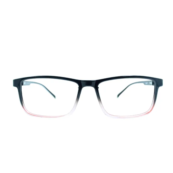 Black_&_Red_Recatngle_Shape_Tr_Full_Rim_Frames_Lightweight_Eyeframes_And_Eyewear_For_Unisex_|_Blue_Ray_Zero_Power