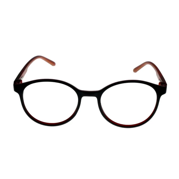 Black_&_Orange_Round_Shape_Tr_Full_Rim_Frames_Lightweight_Eyeframes_And_Eyewear_For_Unisex_|_Blue_Ray_Zero_Power