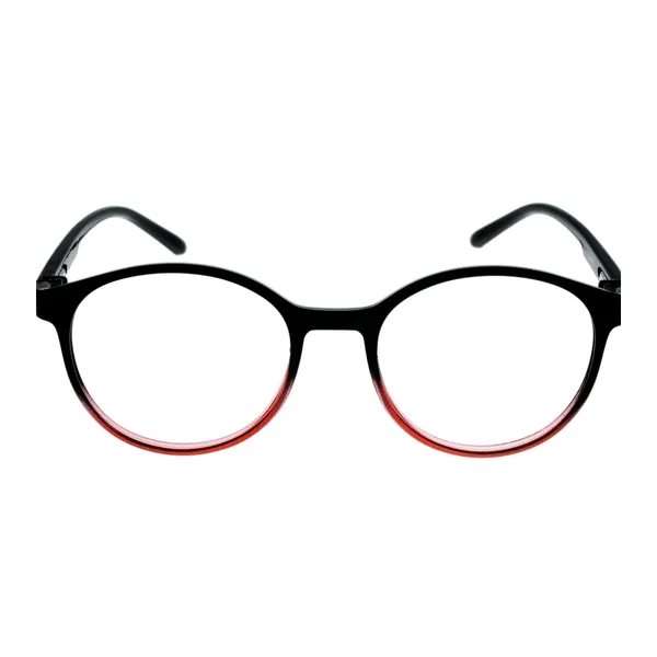 Black_&_Red_Round_Shape_Tr_Full_Rim_Frames_Lightweight_Eyeframes_And_Eyewear_For_Unisex_|_Blue_Ray_Zero_Power