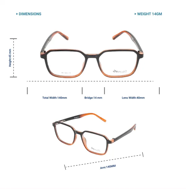 Black_&_Brown_Tr_Full_Rim_Glossy_Finished_Double_Eye_Frames_For_Unisex_|_Blue_Ray_Zero_Power