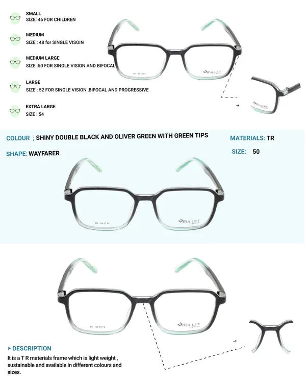 Black_&_Olive_Green_Tr_Full_Rim_Glossy_Finished_Xray_Finish_Eye_Frames_For_Unisex_|_Blue_Ray_Zero_Power