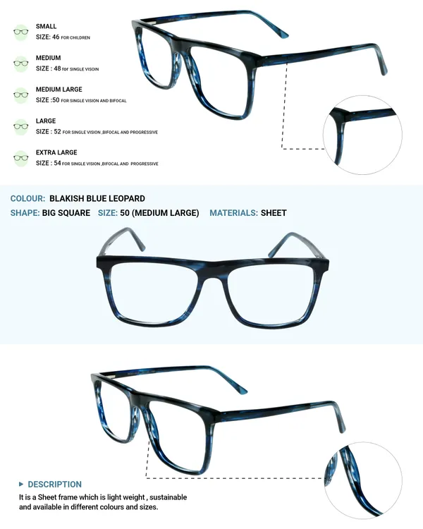 Blue_Square_Shaped_Premium_Acetate_Full_Rim_Lightweight_Premium_Eye_Frames_For_Unisex_|_Blue_Ray_Zero_Power