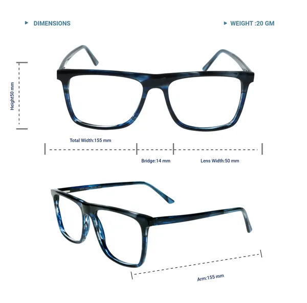Blue_Square_Shaped_Premium_Acetate_Full_Rim_Lightweight_Premium_Eye_Frames_For_Unisex_|_Blue_Ray_Zero_Power