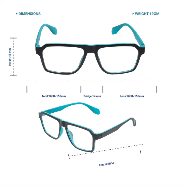 Black_&_Blue_Tr_Full_Rim_Mat_Finish_Leopard_Print_Eye_Frames_For_Unisex_|_Blue_Ray_Zero_Power