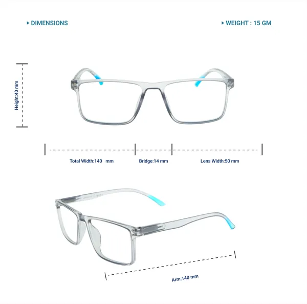 Grey_&_Blue_Square_Shape_Tr_Full_Rim_Frames_Lightweight_Eyeframes_And_Eyewear_For_Unisex_|_Blue_Ray_Zero_Power
