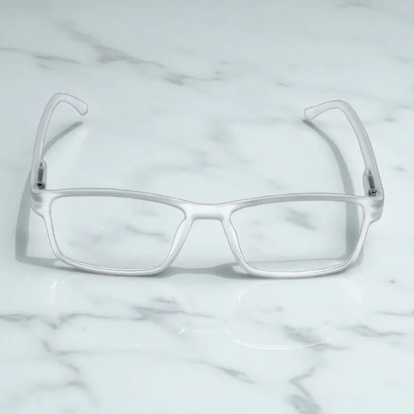Transparent_&_White_Recatngle_Shape_Tr_Full_Rim_Frames_Lightweight_Eyeframes_And_Eyewear_For_Unisex_|_Blue_Ray_Zero_Power
