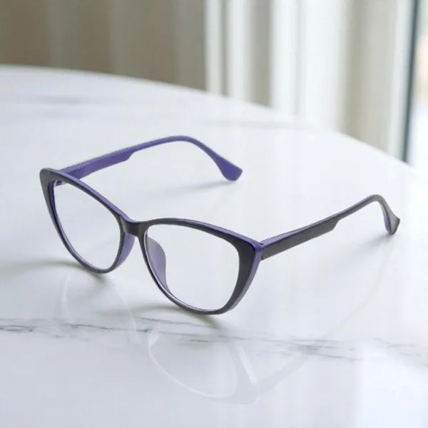 Black_&_Purple_Tr_Full_Rim_Leopard_Print_Eye_Frames_For_Unisex_|_Blue_Ray_Zero_Power