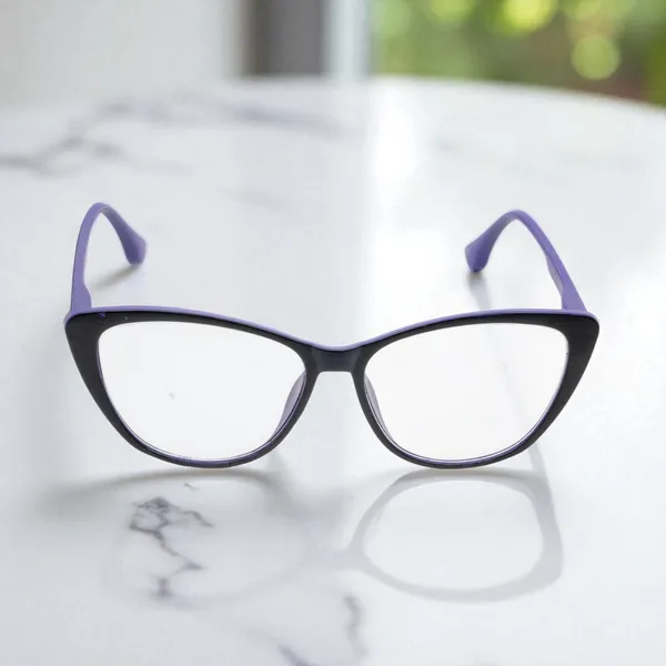 Black_&_Purple_Tr_Full_Rim_Leopard_Print_Eye_Frames_For_Unisex_|_Blue_Ray_Zero_Power