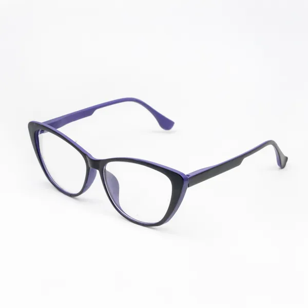 Black_&_Purple_Tr_Full_Rim_Leopard_Print_Eye_Frames_For_Unisex_|_Blue_Ray_Zero_Power