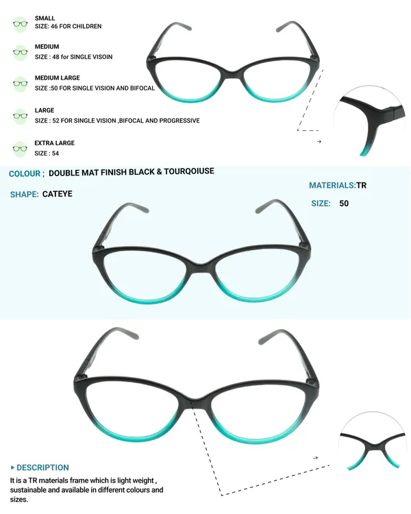 Black_&_Turquoise_Cat_Eye_Shape_Tr_Full_Rim_Frames_For_Girls_Lightweight_Eyeframes_And_Eyewear_For_Unisex_|_Blue_Ray_Zero_Power