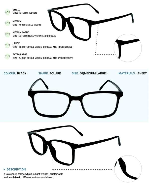 Black_Square_Shaped_Premium_Acetate_Full_Rim_Lightweight_Premium_Eye_Frames_For_Unisex_|_Blue_Ray_Zero_Power