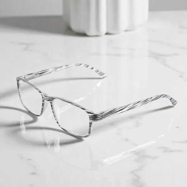 White_Recatngle_Shape_Tr_Full_Rim_Frames_Lightweight_Eyeframes_And_Eyewear_For_Unisex_|_Blue_Ray_Zero_Power