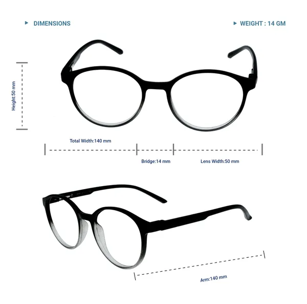 Black_&_Grey_Round_Shape_Tr_Full_Rim_Frames_Lightweight_Eyeframes_And_Eyewear_For_Unisex_|_Blue_Ray_Zero_Power