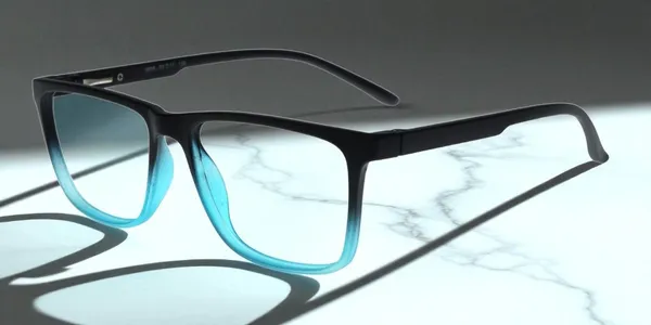 Black_&_Turquoise_Square_Shape_Tr_Full_Rim_Frames_Lightweight_Eyeframes_And_Eyewear_For_Unisex_|_Blue_Ray_Zero_Power