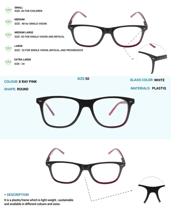 Pink_Wayfarer_Shape_Tr_Full_Rim_Frames_Lightweight_Eyeframes_And_Eyewear_For_Unisex_|_Blue_Ray_Zero_Power
