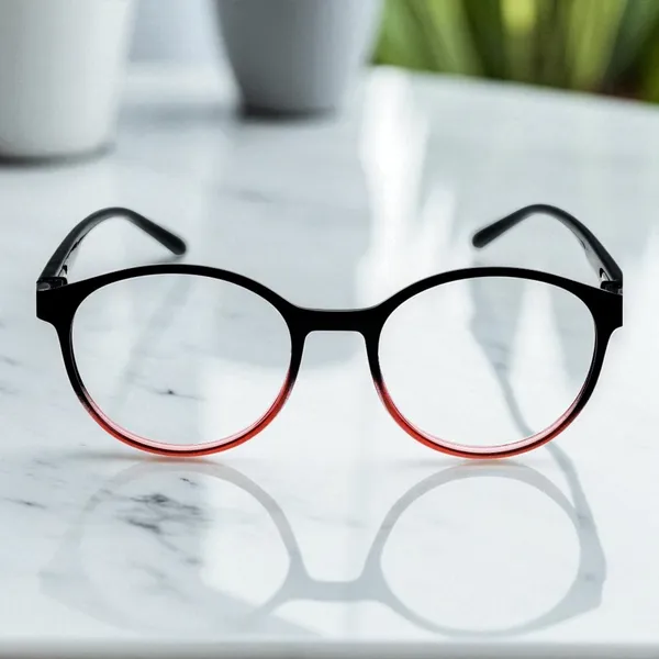 Black_&_Red_Round_Shape_Tr_Full_Rim_Frames_Lightweight_Eyeframes_And_Eyewear_For_Unisex_|_Blue_Ray_Zero_Power
