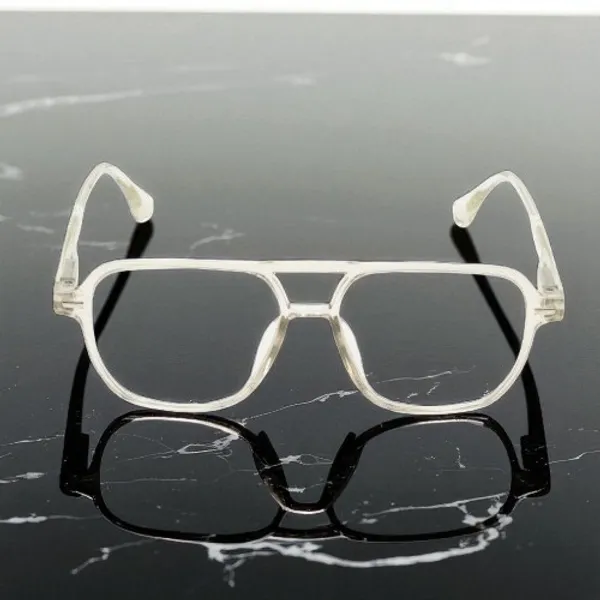 Transparent_&_White_Tr_Full_Rim_Leopard_Print_Eye_Frames_For_Unisex_|_Blue_Ray_Zero_Power