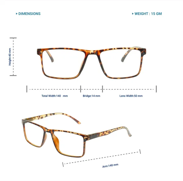 Yellow_Square_Shape_Tr_Full_Rim_Frames_Lightweight_Eyeframes_And_Eyewear_For_Unisex_|_Blue_Ray_Zero_Power