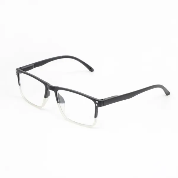 Black_&_White_Square_Shape_Tr_Full_Rim_Frames_Lightweight_Eyeframes_And_Eyewear_For_Unisex_|_Blue_Ray_Zero_Power