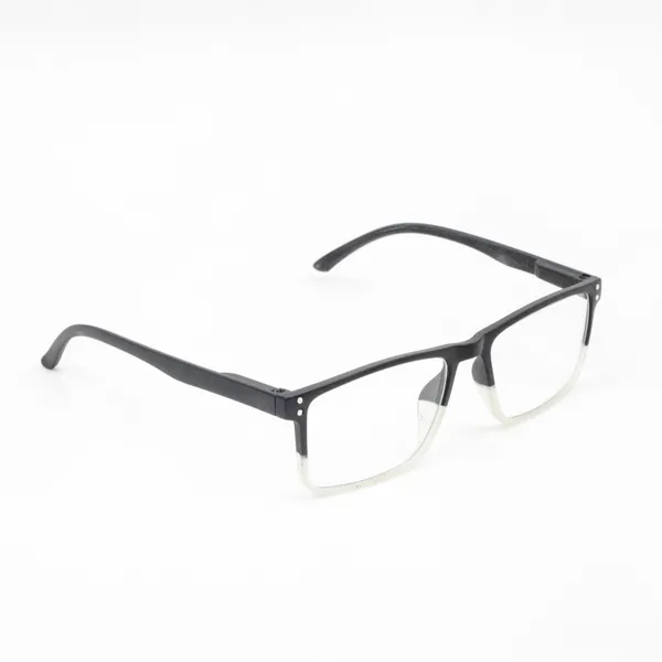 Black_&_White_Square_Shape_Tr_Full_Rim_Frames_Lightweight_Eyeframes_And_Eyewear_For_Unisex_|_Blue_Ray_Zero_Power