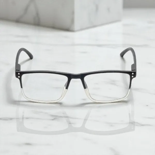 Black_&_White_Square_Shape_Tr_Full_Rim_Frames_Lightweight_Eyeframes_And_Eyewear_For_Unisex_|_Blue_Ray_Zero_Power