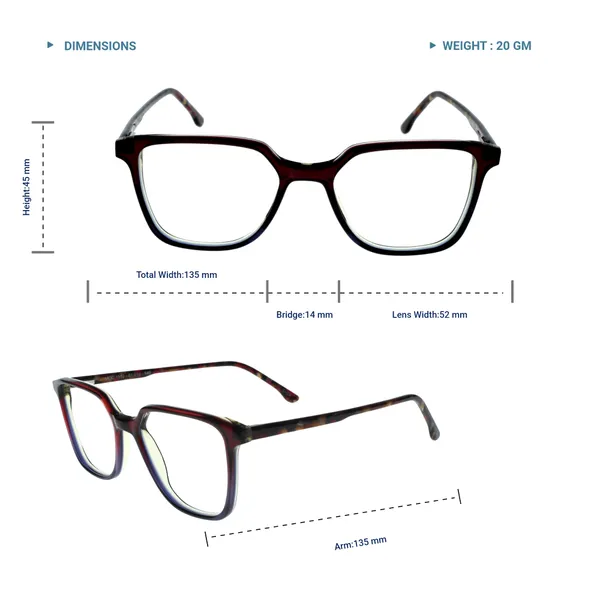 Brown_Wayfarer_Shaped_Premium_Acetate_Full_Rim_Women_Lightweight_Premium_Eye_Frames_For_Unisex_|_Blue_Ray_Zero_Power