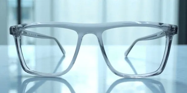 Transparent_White_Square_Shaped_Premium_Acetate_Full_Rim_Lightweight_Premium_Eye_Frames_For_Unisex_|_Blue_Ray_Zero_Power