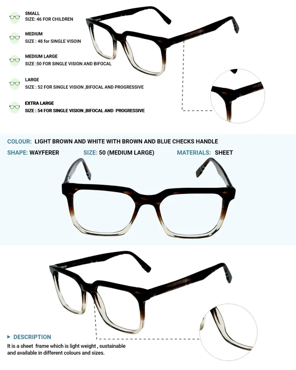 Light_Brown_&_White_Wayfarer_Shaped_Premium_Acetate_Full_Rim_Lightweight_Premium_Eye_Frames_For_Unisex_|_Blue_Ray_Zero_Power