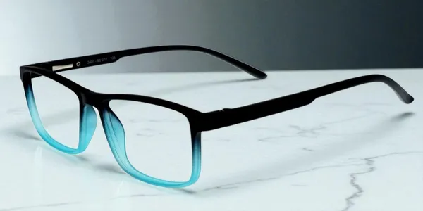 Black_&_Turquoise_Recatngle_Shape_Tr_Full_Rim_Frames_Lightweight_Eyeframes_And_Eyewear_For_Unisex_|_Blue_Ray_Zero_Power