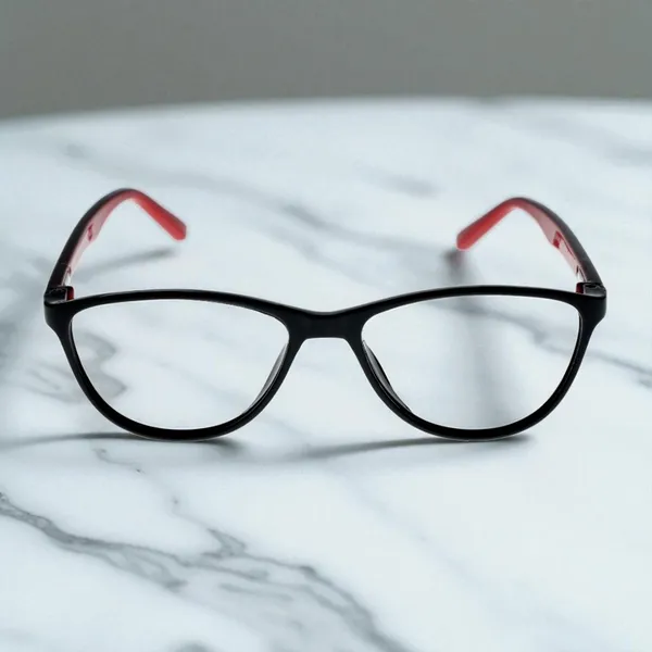 Black_&_Red_Cat_Eye_Shape_Tr_Full_Rim_Frames_For_Girls_Lightweight_Eyeframes_And_Eyewear_For_Unisex_|_Blue_Ray_Zero_Power
