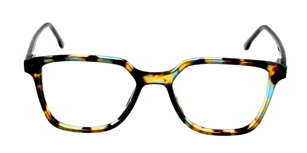 Yellow_&_Turquoise_Wayfarer_Shaped_Premium_Acetate_Full_Rim_Women_Lightweight_Premium_Eye_Frames_For_Unisex_|_Blue_Ray_Zero_Power