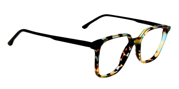 Yellow_&_Turquoise_Wayfarer_Shaped_Premium_Acetate_Full_Rim_Women_Lightweight_Premium_Eye_Frames_For_Unisex_|_Blue_Ray_Zero_Power