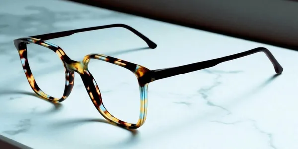 Yellow_&_Turquoise_Wayfarer_Shaped_Premium_Acetate_Full_Rim_Women_Lightweight_Premium_Eye_Frames_For_Unisex_|_Blue_Ray_Zero_Power