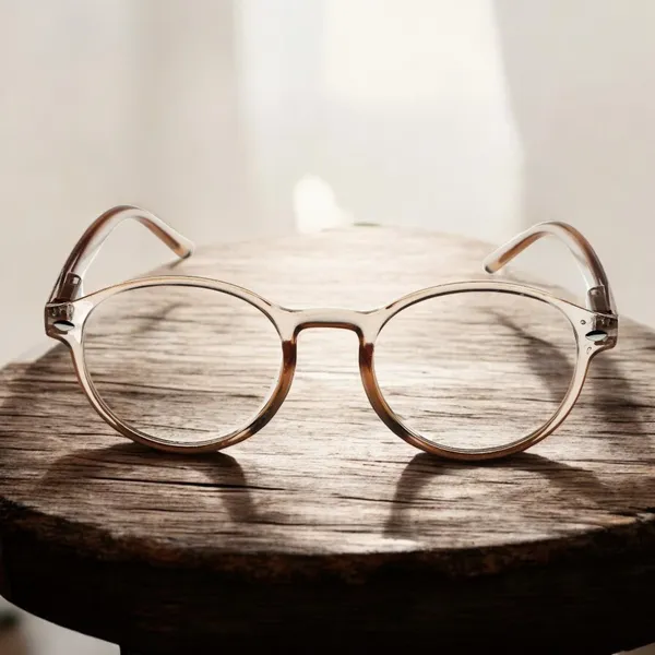 Light_Brown_Round_Shape_Tr_Full_Rim_Frames_Lightweight_Eyeframes_And_Eyewear_For_Unisex_|_Blue_Ray_Zero_Power