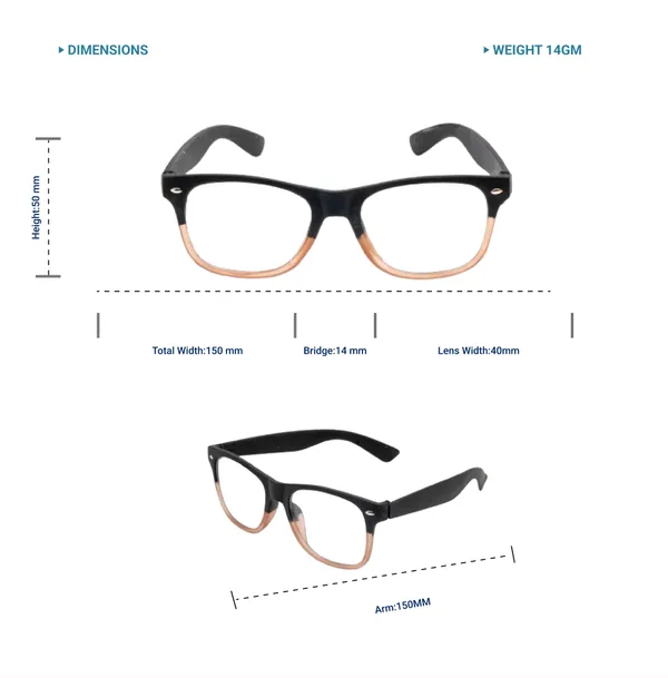 Black_&_Brown_Wayfarer_Shape_Tr_Full_Rim_Frames_Lightweight_Eyeframes_And_Eyewear_For_Unisex_|_Blue_Ray_Zero_Power
