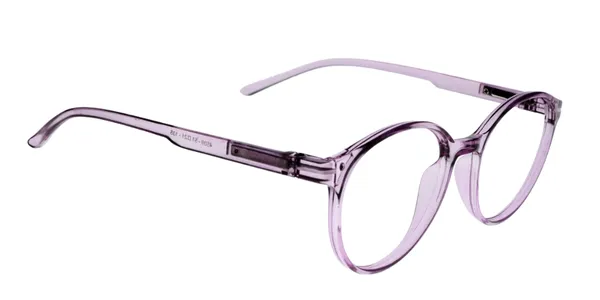 Transparent_&_Pink_Round_Shape_Tr_Full_Rim_Frames_Lightweight_Eyeframes_And_Eyewear_For_Unisex_|_Blue_Ray_Zero_Power