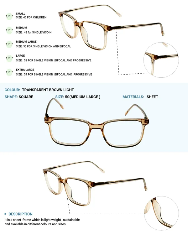 Transparent_Brown_Square_Shaped_Premium_Acetate_Full_Rim_Lightweight_Premium_Eye_Frames_For_Unisex_|_Blue_Ray_Zero_Power